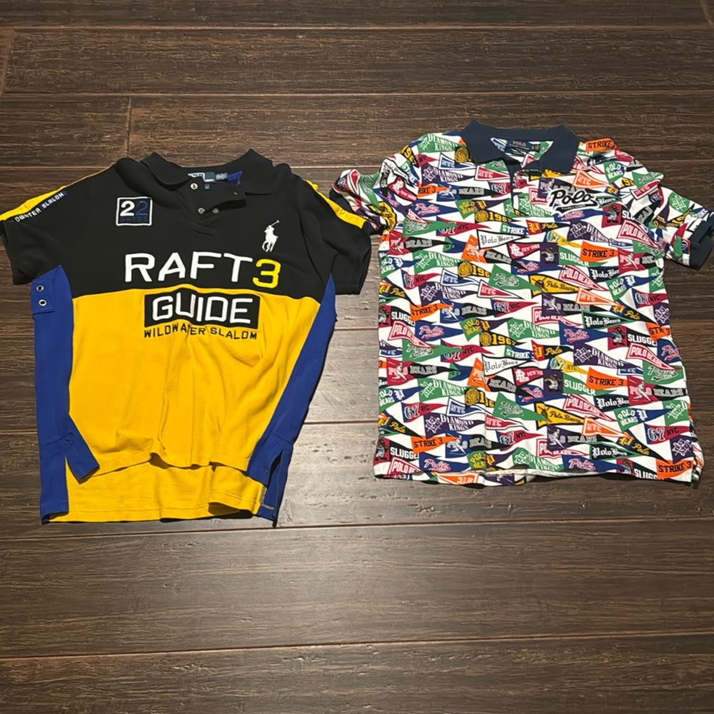 Ralph lauren polo shirts both for $75